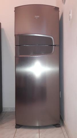 Geladeira Consul duplex em aço inox Frost Free 441 litros Semi nova - Foto 5