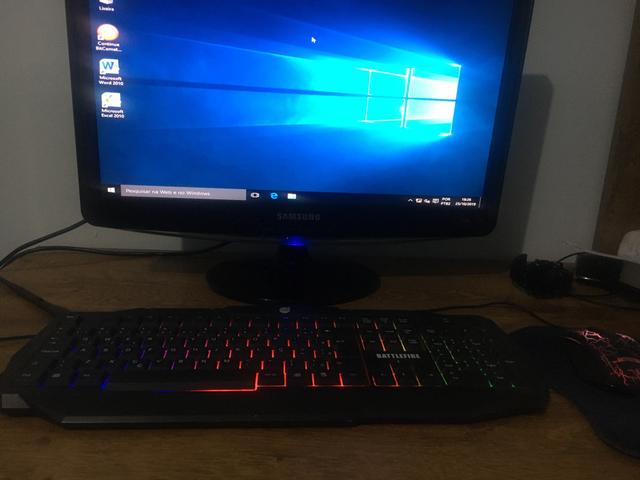 Pc gamer de entrada V ou T