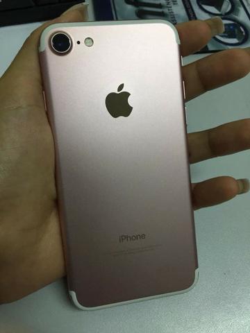 Celular Iphone 7 rose 32gb seminovo - Foto 5