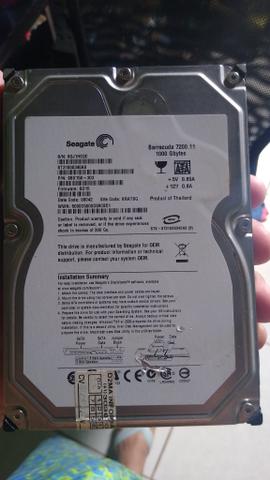 HD de 1tera para pc barracuda 7200.11