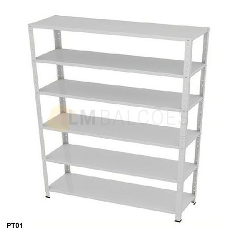 Prateleira De Aço 0,90 x 1,76 x 0,30 frete e Gratis - Foto 2