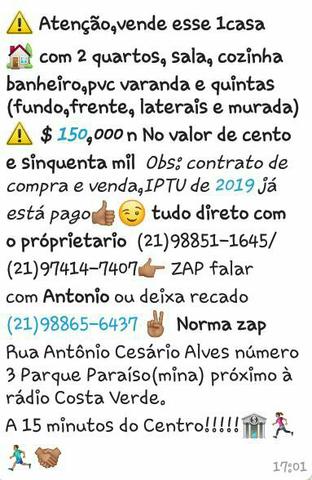 Vendo uma casa