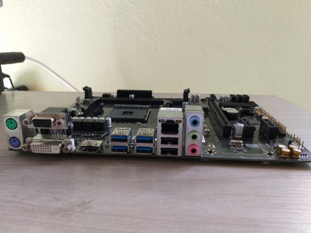 Placa Mãe Gigabyte A320M-S2H Amd AM4 - Foto 5