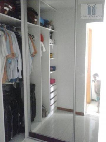 Apartamento com 3 dormitórios à venda, 80 m² por R$ 450.000 - Cocó - Fortaleza/CE - Foto 10