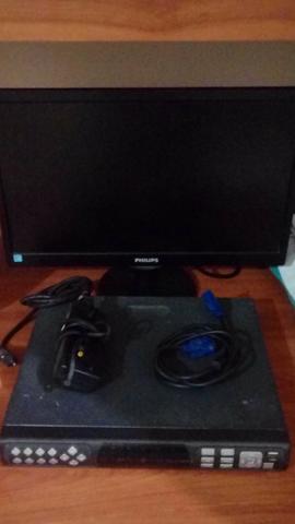 Monitor philips filmagem