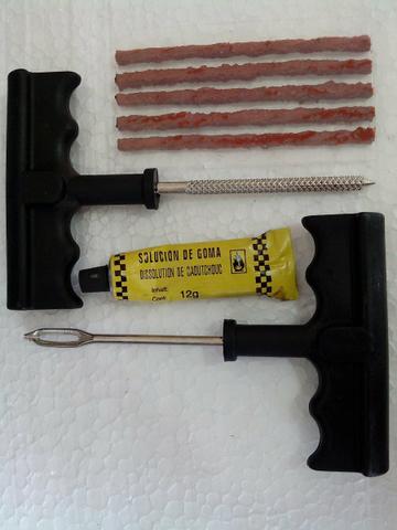 Kit reparo borracheiro pneu carro moto;) entrega grátis