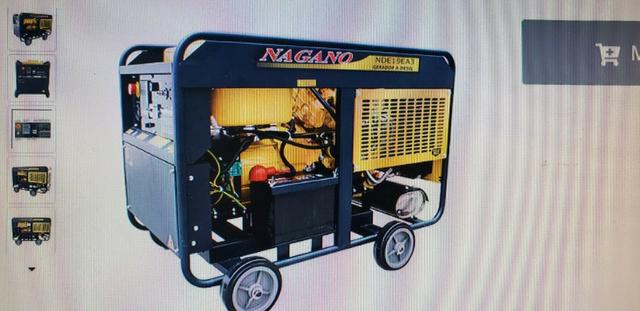 Gerador De Energia Nagano 21Kva