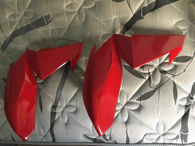 Carenagem Direita CB Twister 250F 2016 Vermelho - Foto 3