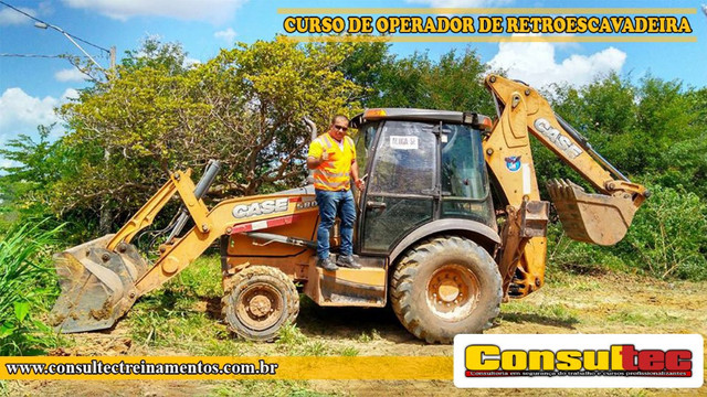 Curso de Operador de Retroescavadeira R$ 400,00 Inicio 23-11-2020 - Foto 4