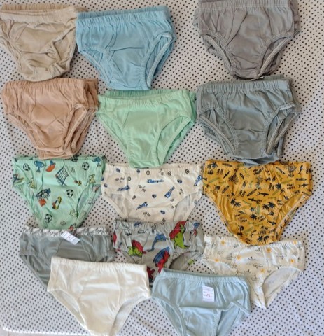 Cueca Infantil 100% Algodão R$7 cada - Foto 2