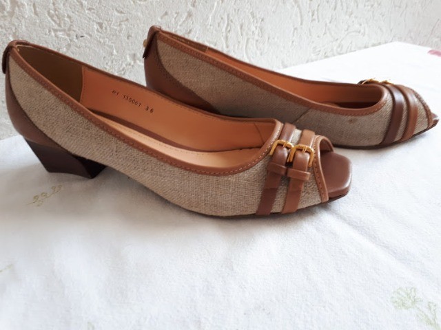 Sapato Sandália Peep Toe Marca Corello 36 - Foto 3