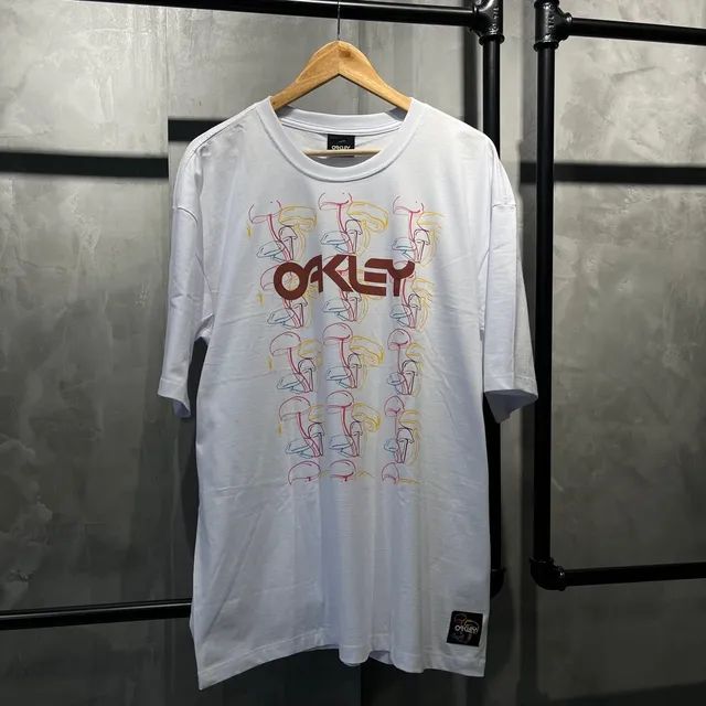 Camiseta Oakley Camiseta acima e abaixo, Oakley, Feminino 