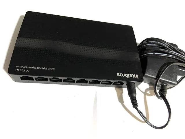 Switch Intelbras 8 Portas GIGA SG 800 Q+