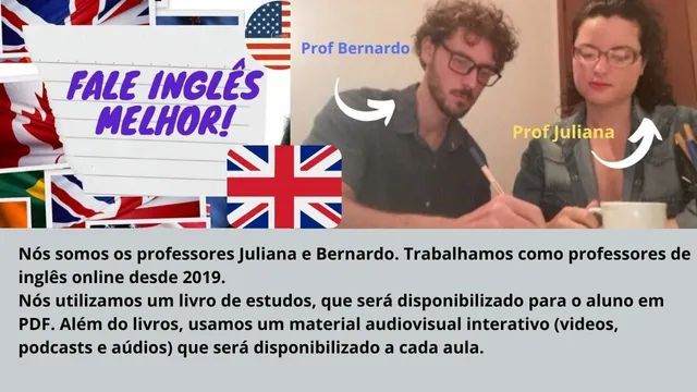 Aula de conversação de inglês para iniciantes. - Serviços - Divinópolis,  Caruaru 1247467368