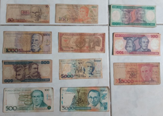 Lote com 26 notas antigas  - Foto 5