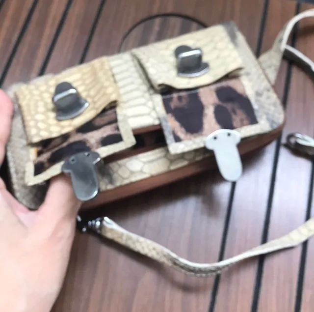 Bolsa carteira couro marca luz da lua 