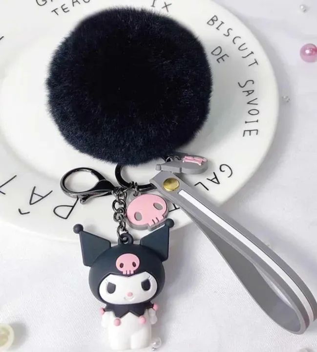CHAVEIRO KUROMI HELLO KITTY tenho outros personagens 
