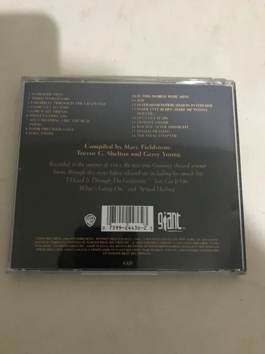 CD Marvin Gaye - The Last Concert Tour  - Foto 3