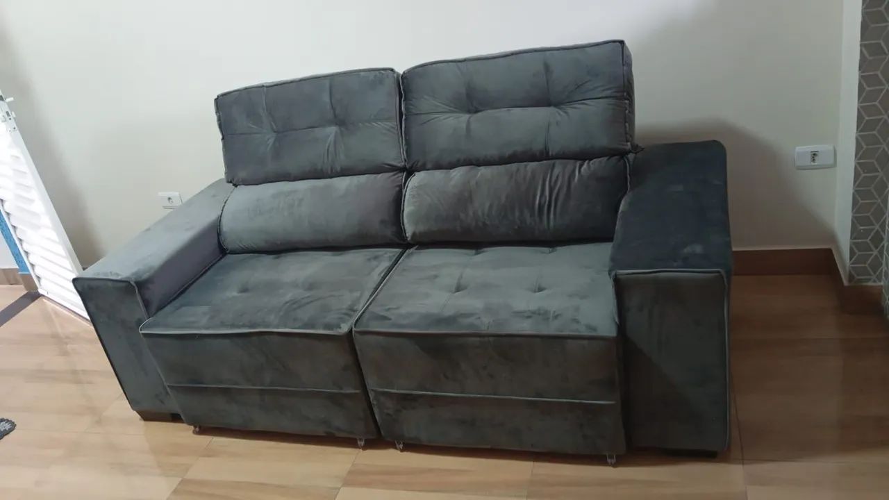 Sofa Retratil Reclinável New York 2,00 mts