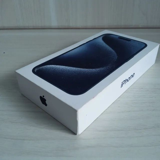 Caixa Iphone 15 Pro    Apple  Original  peça de colecionador valorize seu telefone com ela