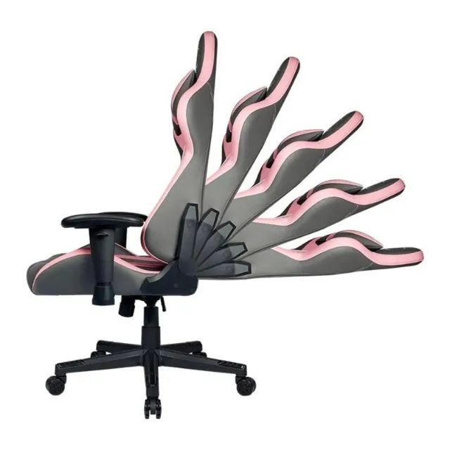 [NOVO] Cadeira Gamer Cooler Master Caliber R1S, Braço 2D, Ajuste Altura E Inclinação, Rosa - Foto 5