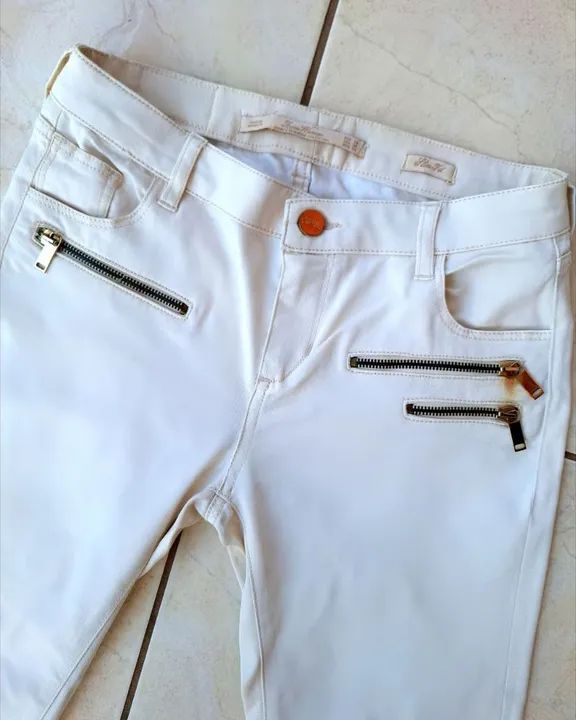 Calça Jeans Feminina Zara Woman - Foto 2