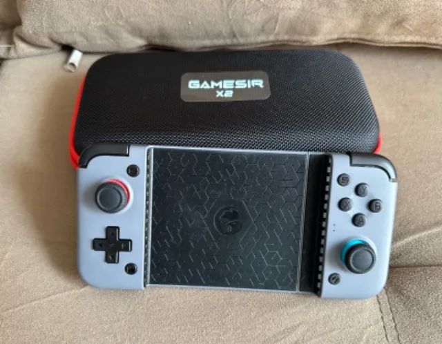 Controle joystick sem fio GameSir X2 Bluetooth preto e cinza - Foto 2