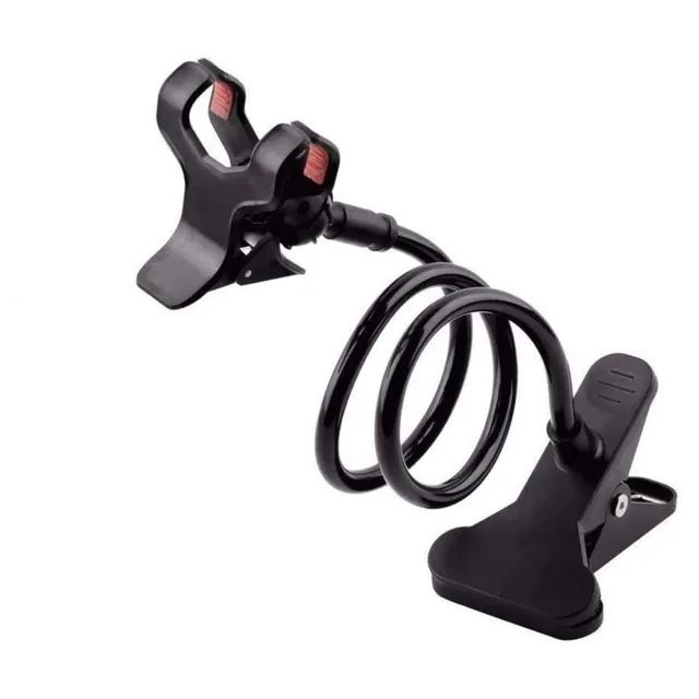 Suporte universal articulado com garra para celular mesa cama 360° - Foto 4