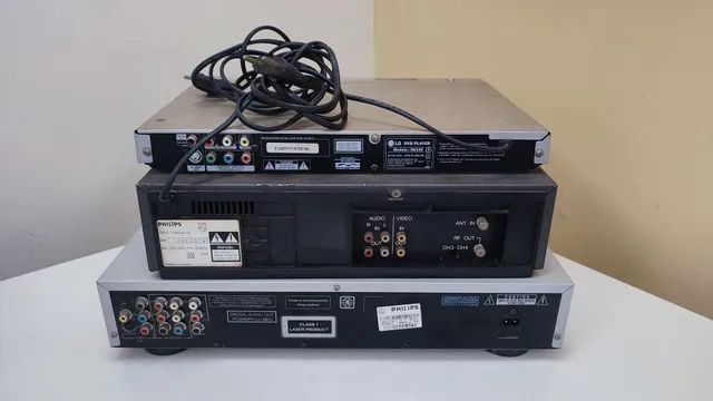 02 aparelhos de DVD e 01 Vídeo Cassete (Leia o anúncio) - Foto 2