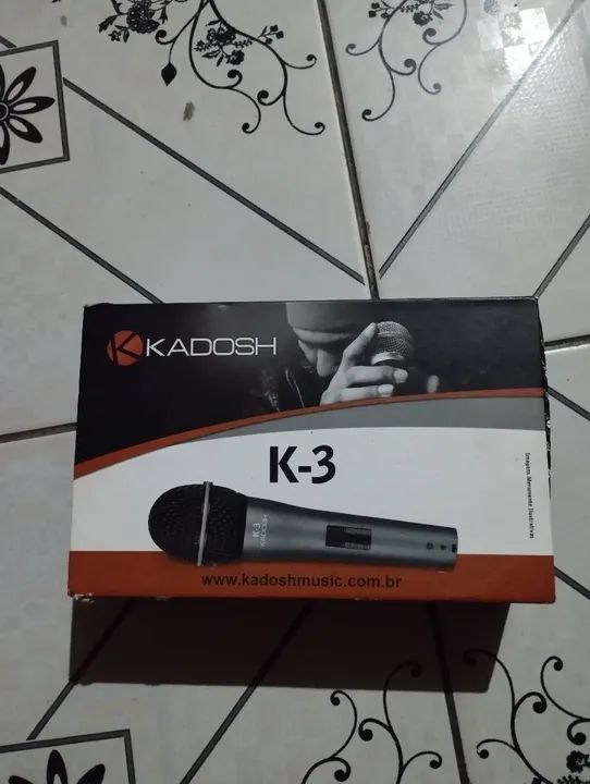 Microfone Condensador Profissional para Estúdio e Live - Foto 5