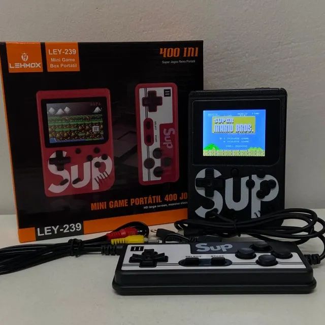 GameBox Com Controle 400 Jogos - Entrega Gratis - Foto 3
