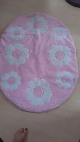 Tapete para quarto infantil rosa 