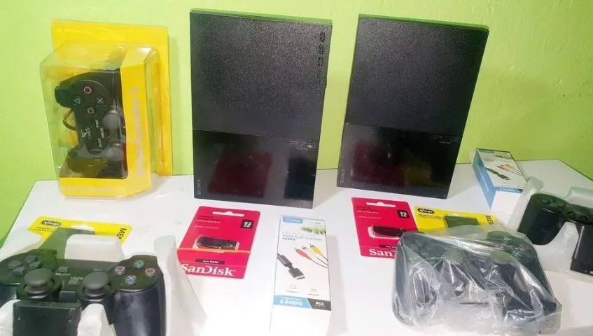 vende se playstation 2 com garantia - Foto 3