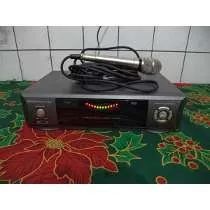 Videokê Bingo VMP 7000 Com 4290 Músicas semi Novo Companha 2 Microfones 2000