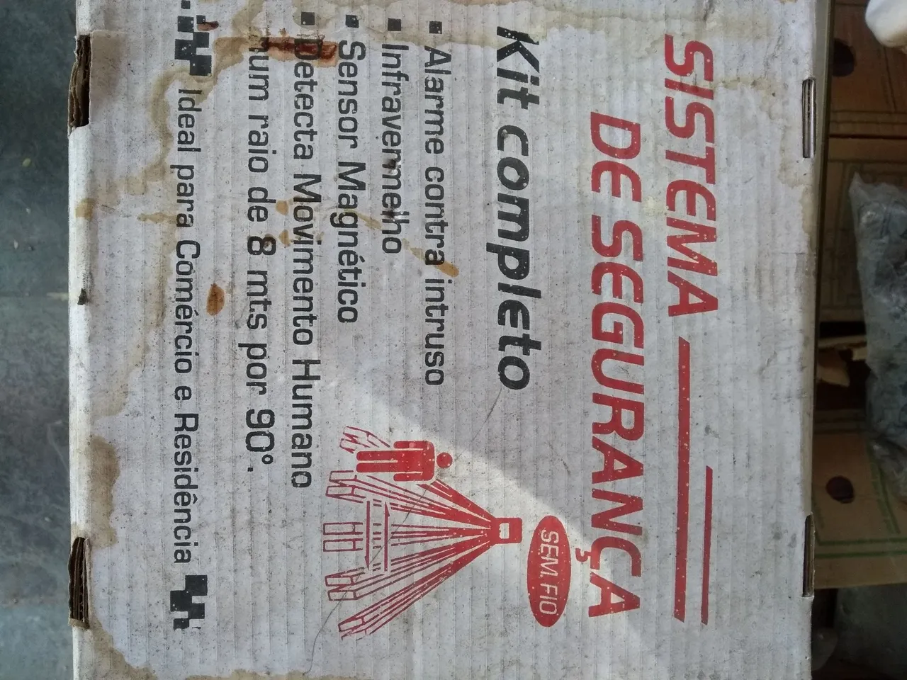 Sistema de Segurança Completo - Alarme, Sensor Magnético