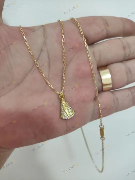 Cordão e Pingente Em Moeda Antiga  - Foto 2