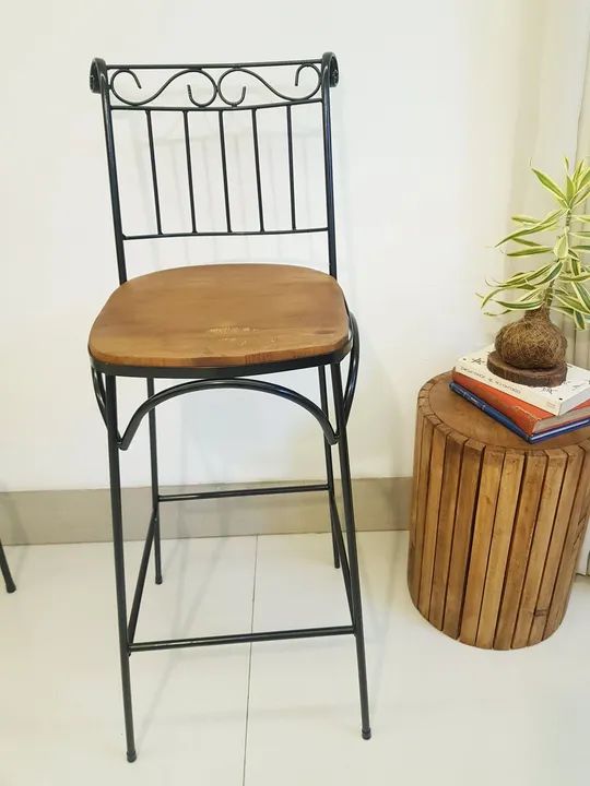 Banqueta Fixa Para Bancada 70cm - Foto 3