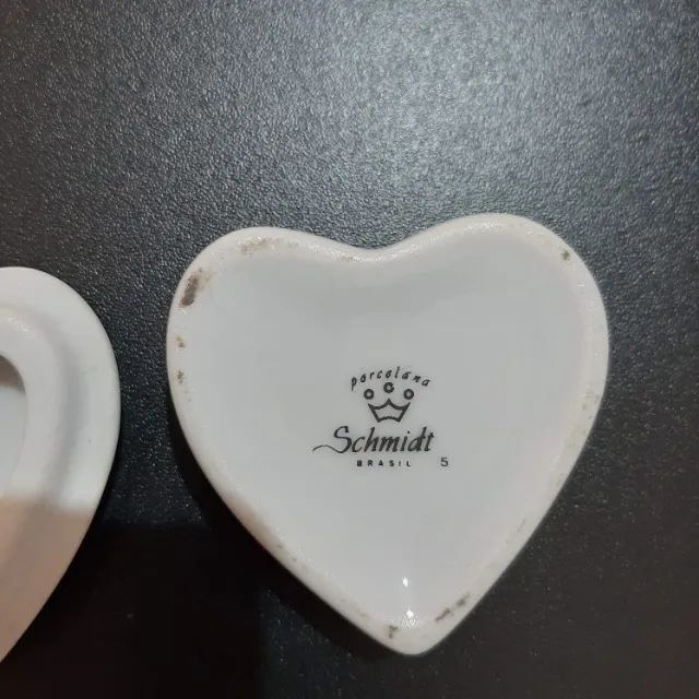 Antigo Porta-Joias Pato Porcelana Schmidt - Foto 2
