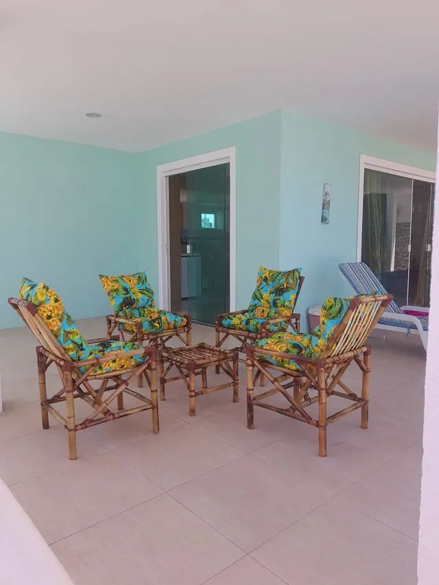 Aluguel casa 5/4, com 03 suítes, piscina, condominio fechado em Barra de jacuípe . - Foto 7