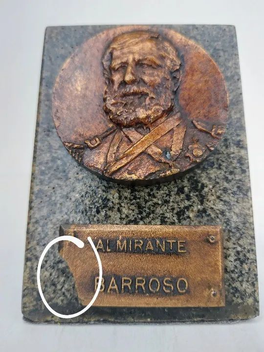 Placa em Granito  Almirante Barroso  - Foto 3