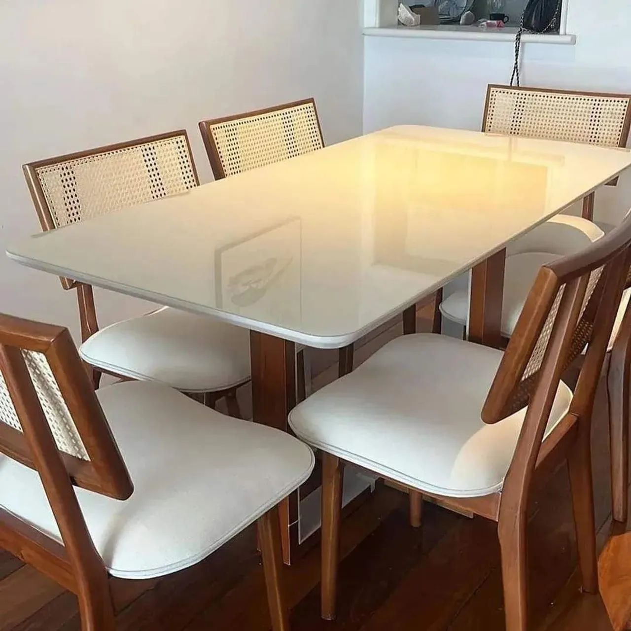 Mesa de jantar com 6 cadeiras  - Foto 3