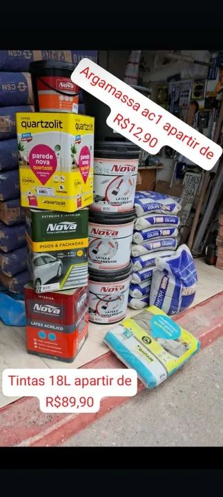 Tintas apartir de R$89,90