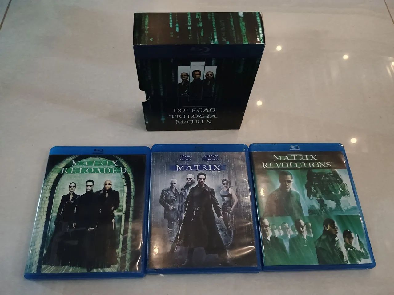 Box Trilogia Matrix - Blu-ray
