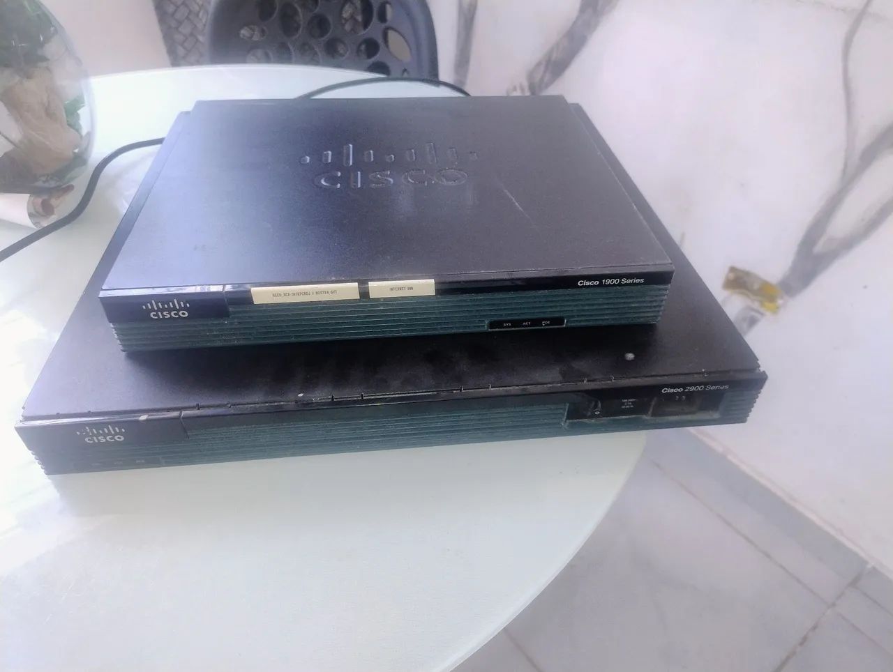Roteador cisco 2900 e modelo 1905 - Foto 6