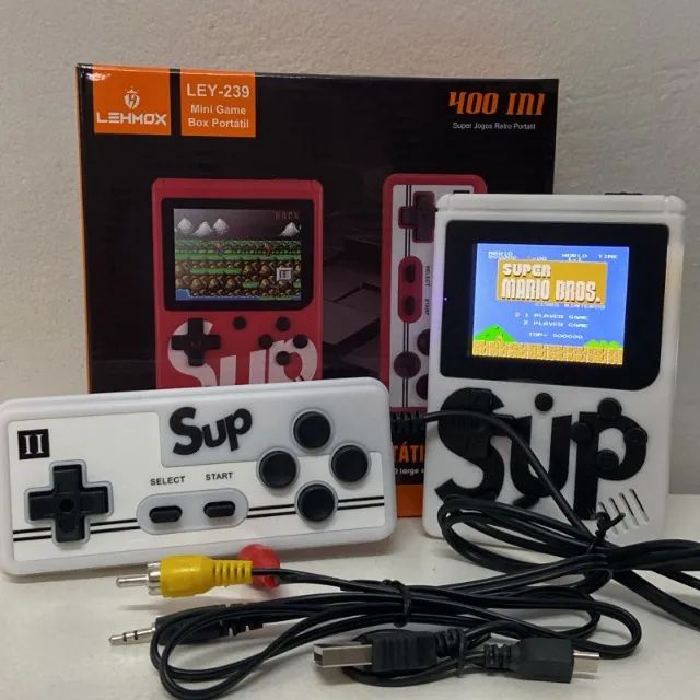 GameBox Com Controle 400 Jogos - Entrega Gratis - Foto 2