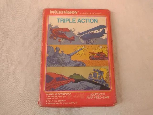 Triple Action Original Para Intellivision  - Foto 5