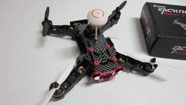 Drone Eachine Racer 250 FPV com camera, tx video, controladora - Foto 4