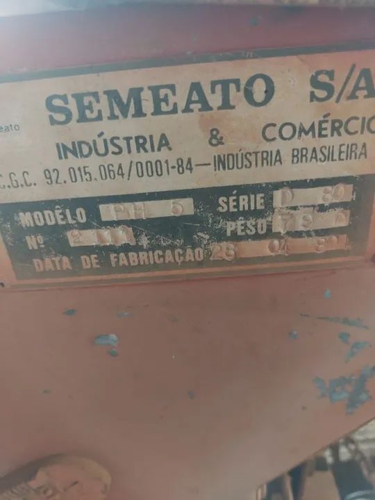 Semeadora/Semeadeira Plantadeira - Semeato 5 linhas PH5 - Foto 3