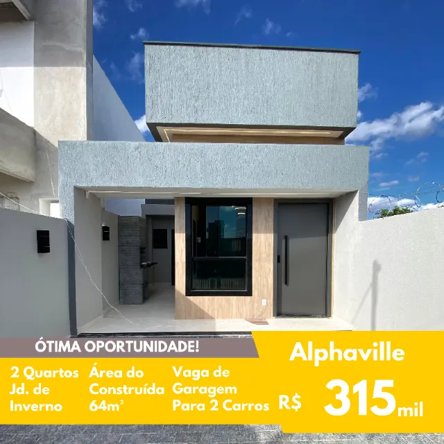 FIT - Casa Linear - Alphaville 3 - 64m²