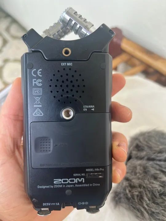 Gravador de Áudio Zoom H4n Pro - Excelente Estado - Foto 4